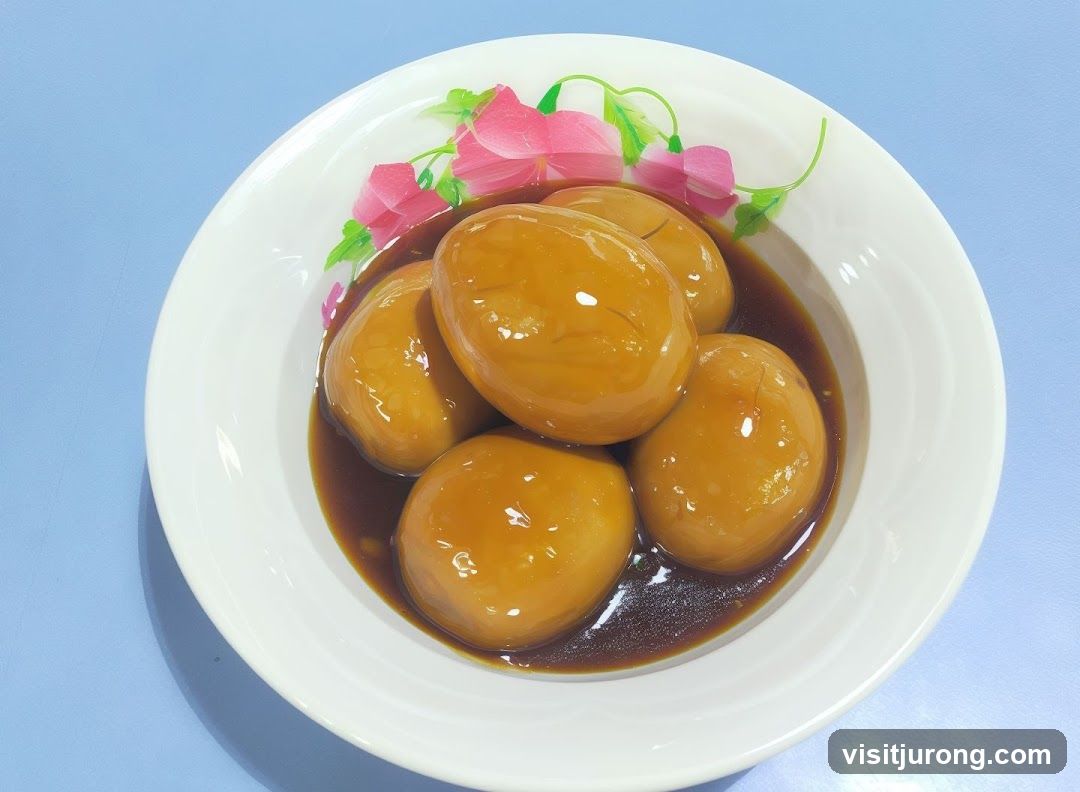 Braised Eggs