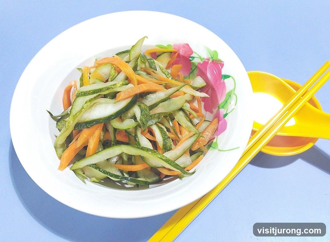 Cucumber and Carrot Salad