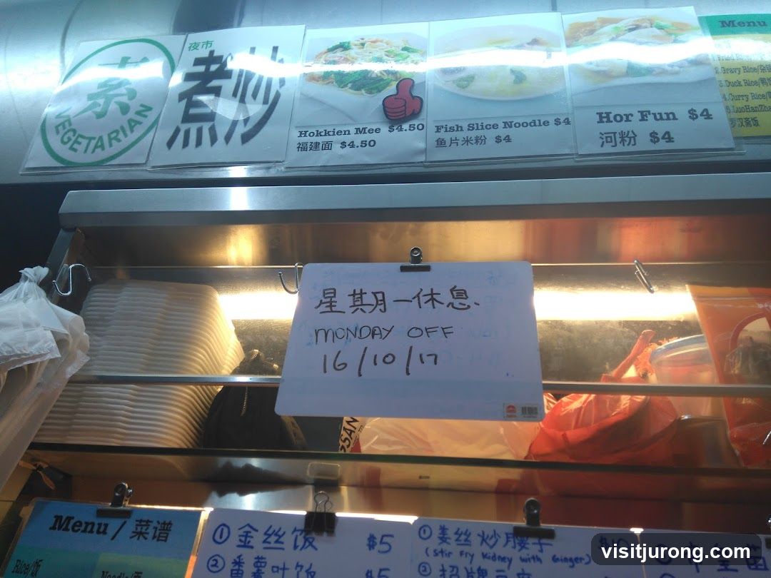 Food Stall Display