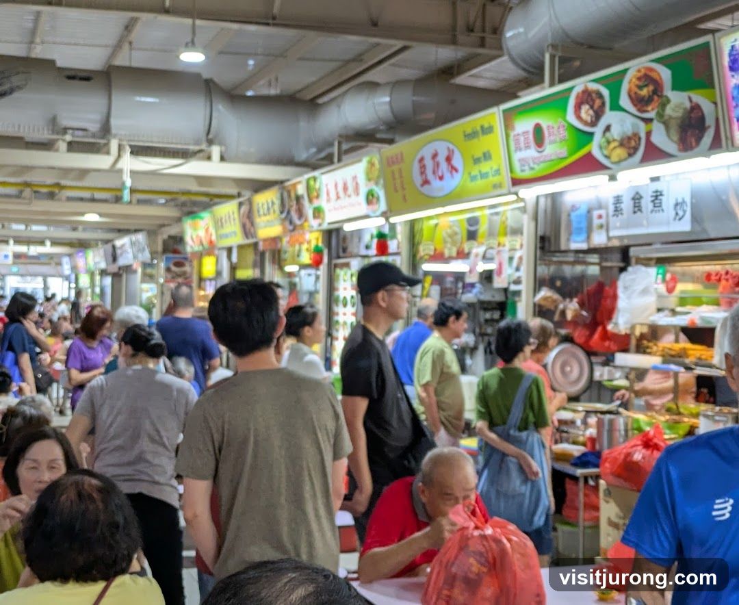 Busy Food Court
