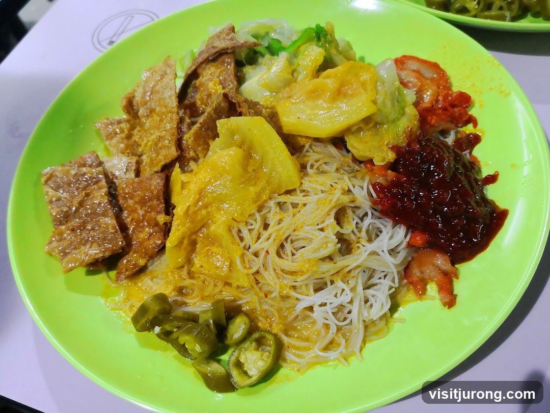 Noodle Dish with Various Toppings