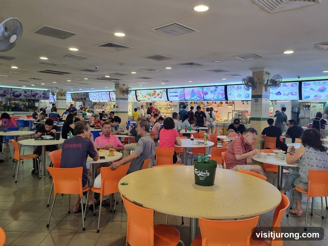 Busy Food Court