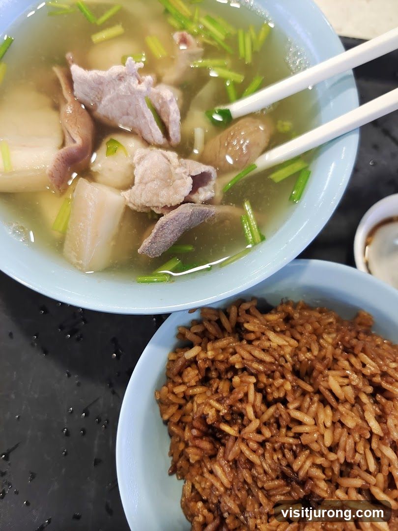 Pork Soup and Rice