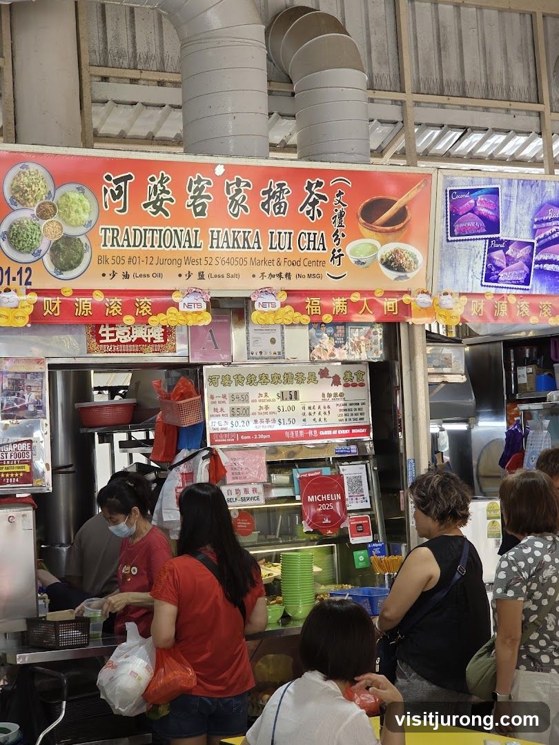 Traditional Hakka Lui Cha Stall