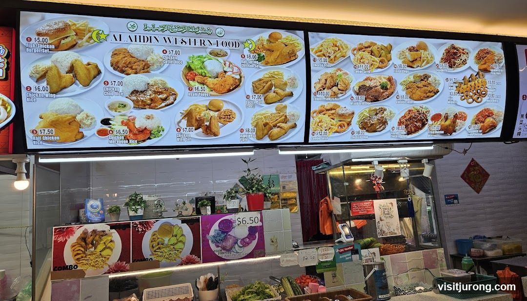 Alahdin Western Food Menu