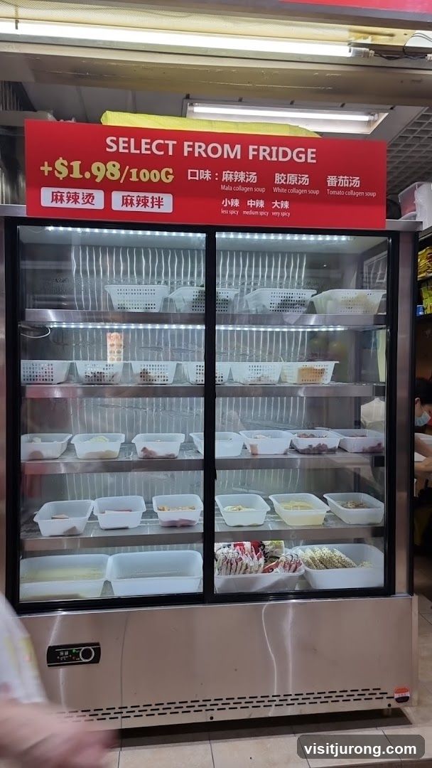 Fridge with Food Selections