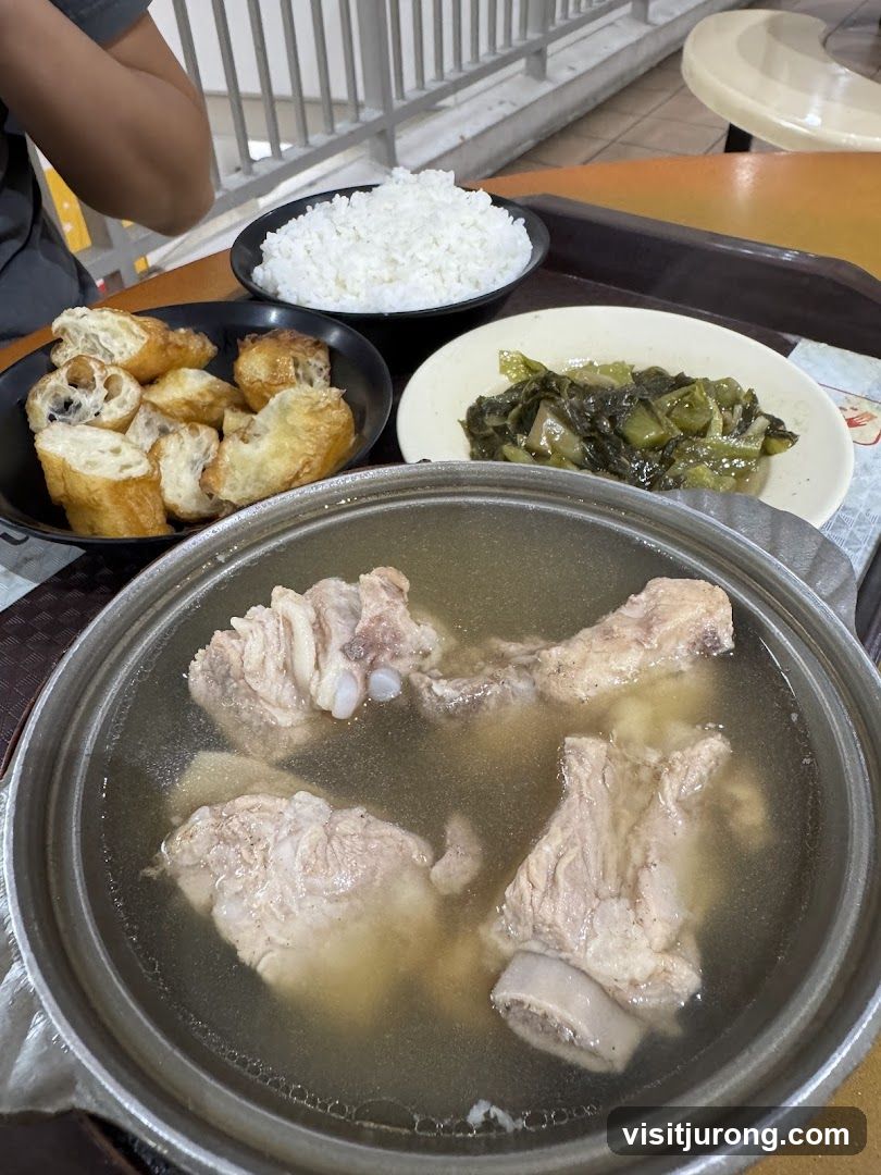 Pork Rib Soup with Sides