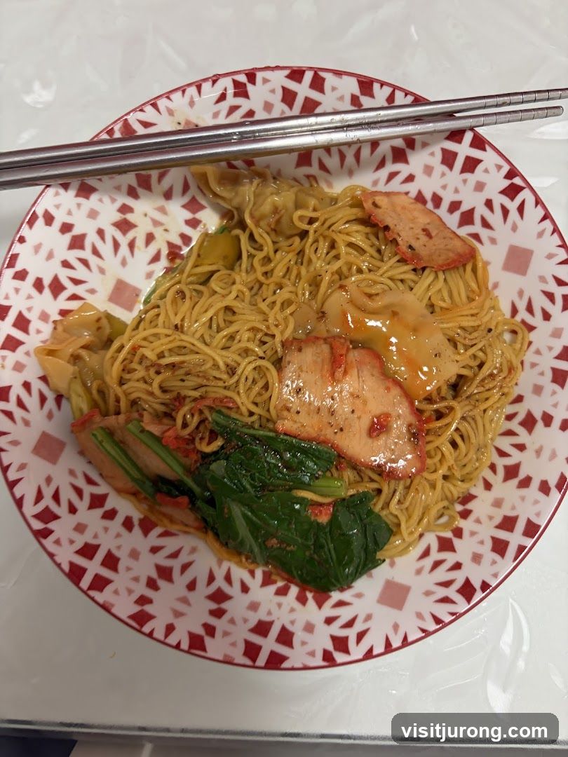 Noodles with Char Siu and Wontons