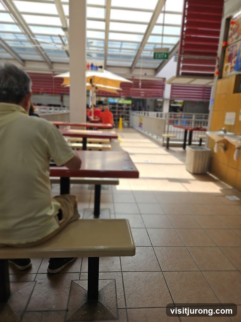 Food Court Seating Area