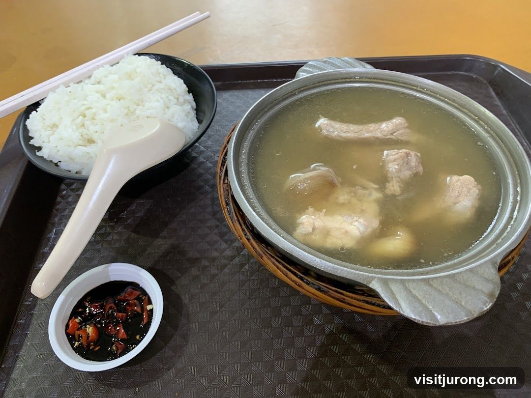 Pork Rib Soup with Rice