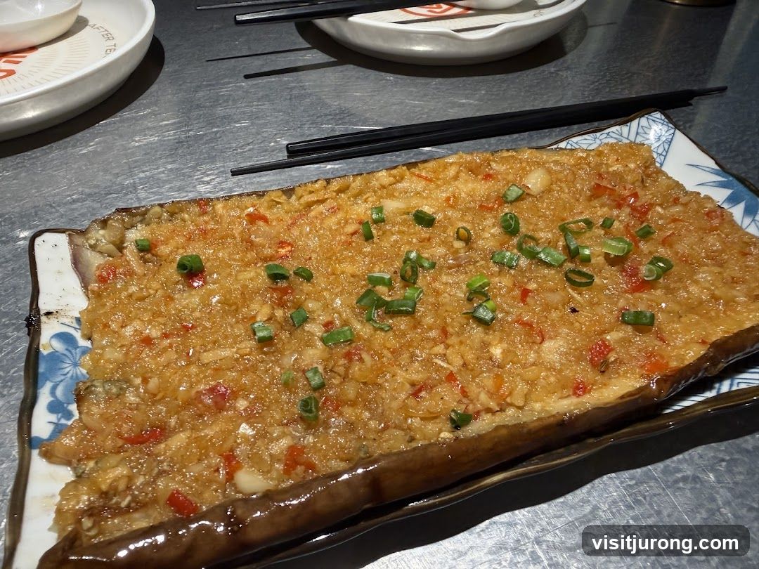 Garlic and Chili Eggplant