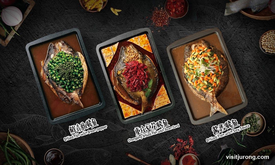 Three Grilled Fish Dishes