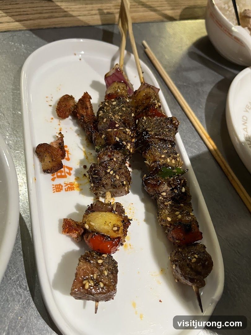 Skewered Meats