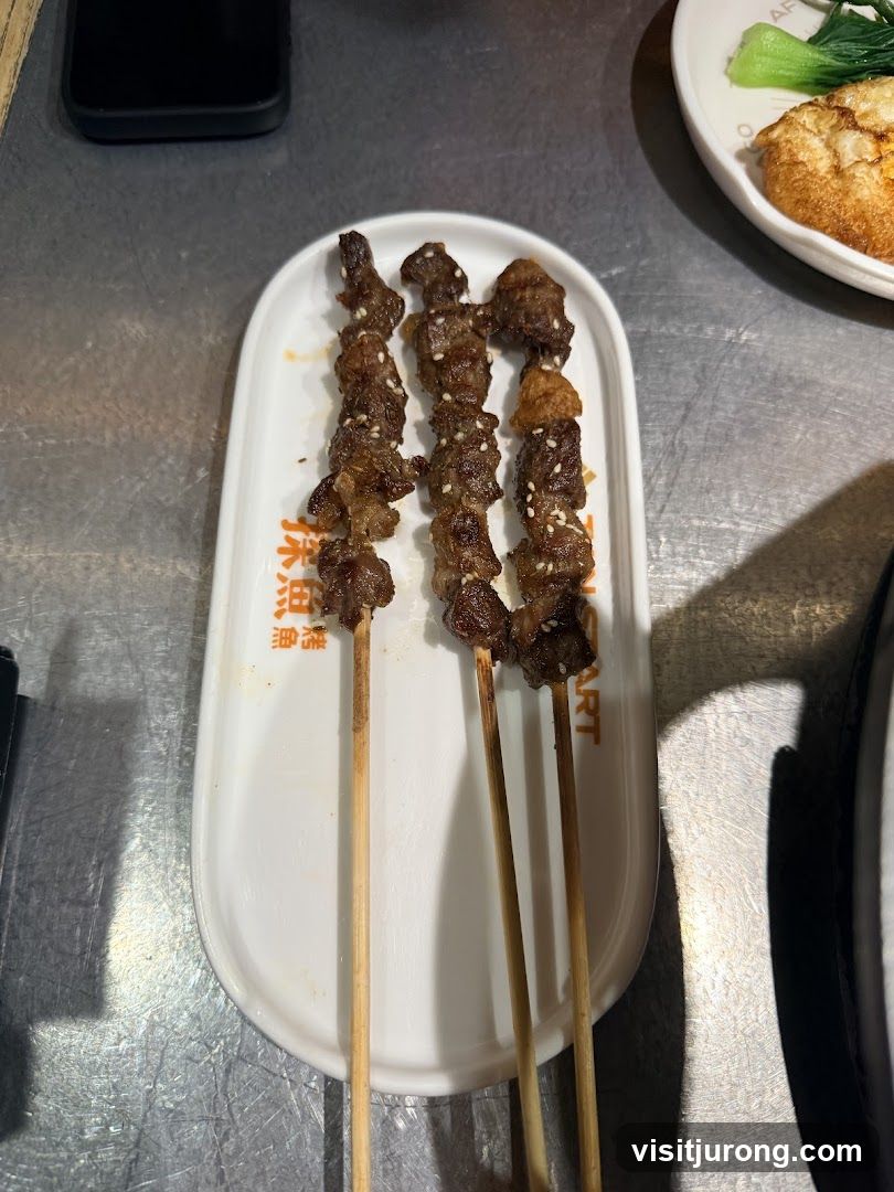 Beef Skewers