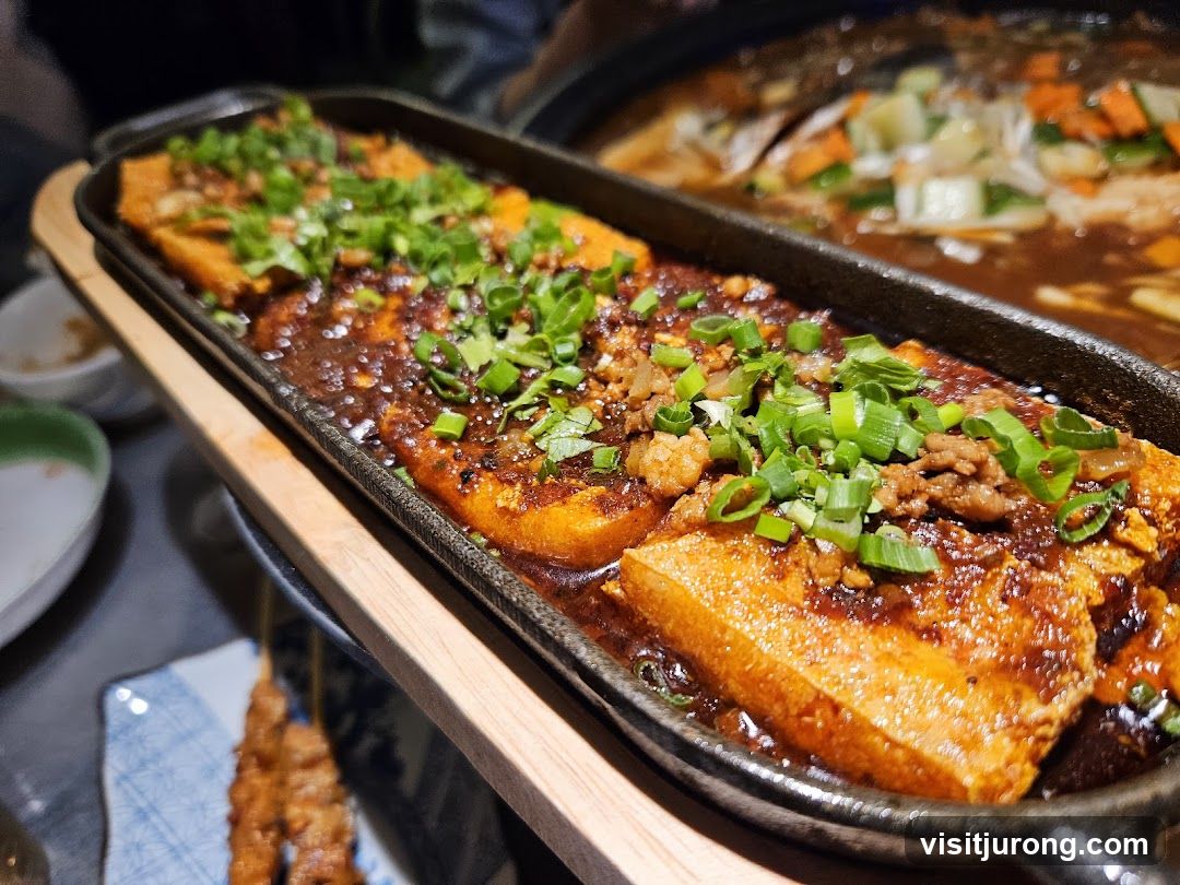 Sizzling Tofu Dish