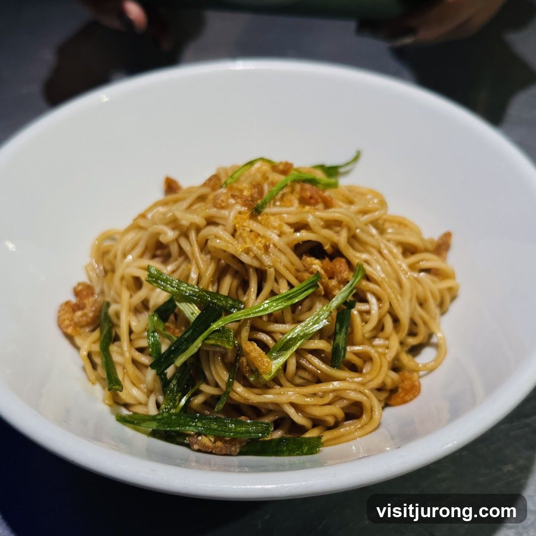 Noodles with Green Onions