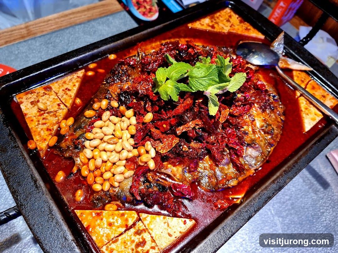 Spicy Braised Fish with Tofu and Soybeans