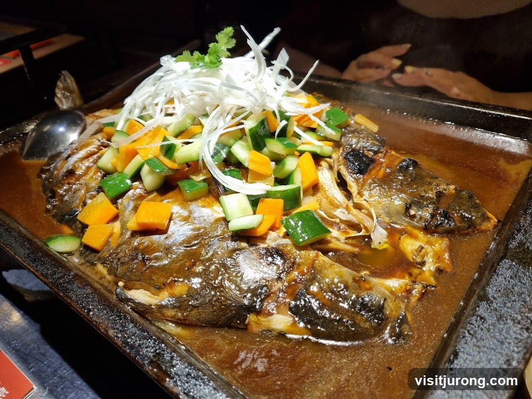 Steamed Fish with Vegetables
