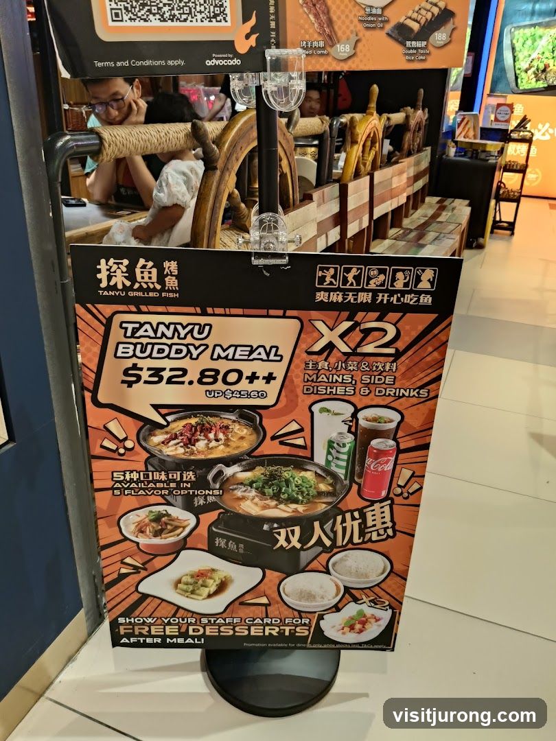 Tanyu Buddy Meal Promotion