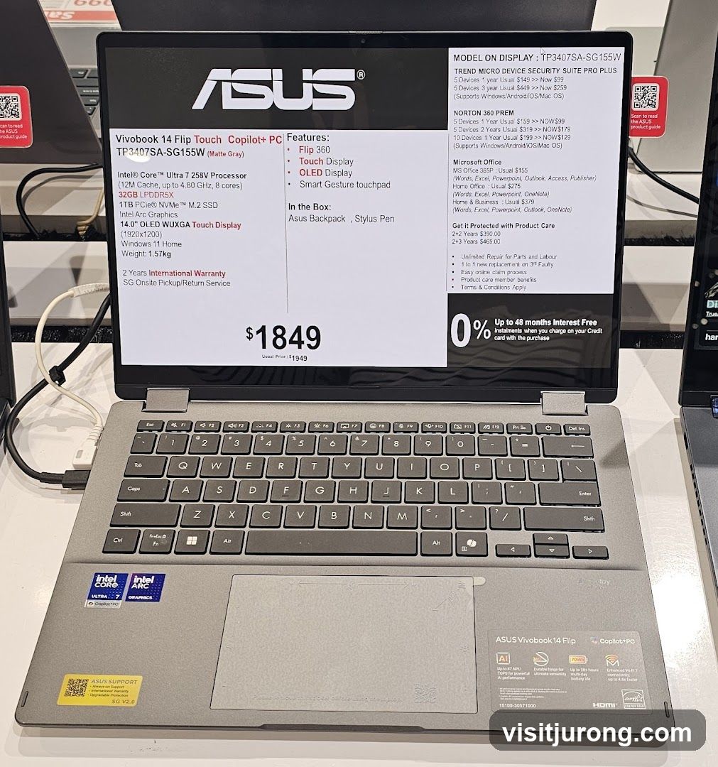ASUS Vivobook 14 Flip Touch Laptop