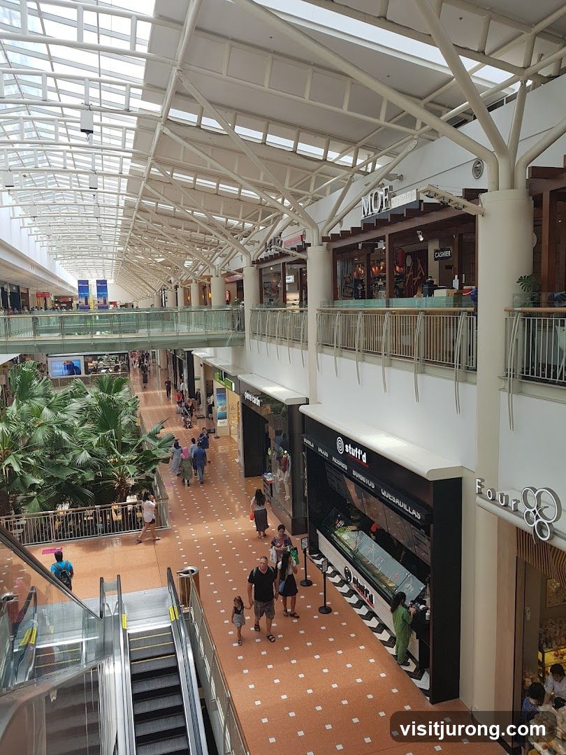 Indoor Shopping Mall Corridor