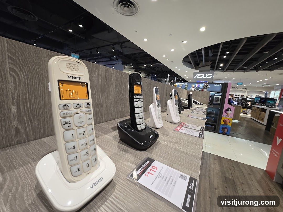 VTech Cordless Phones on Display