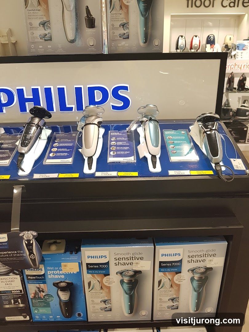 Philips shavers display