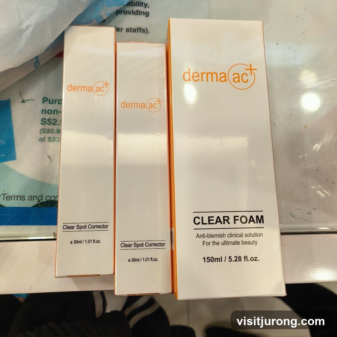 Derma AC+ Skincare Products