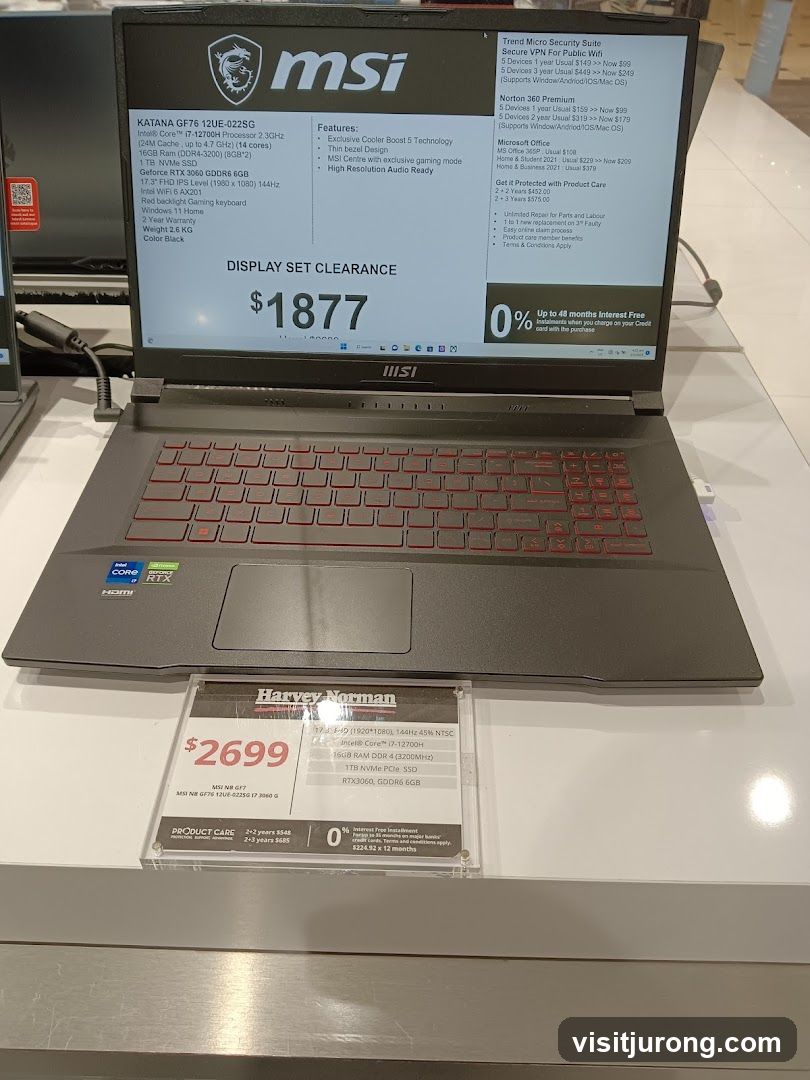 MSI Katana Gaming Laptop