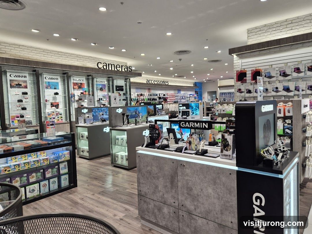 Electronics Store Interior