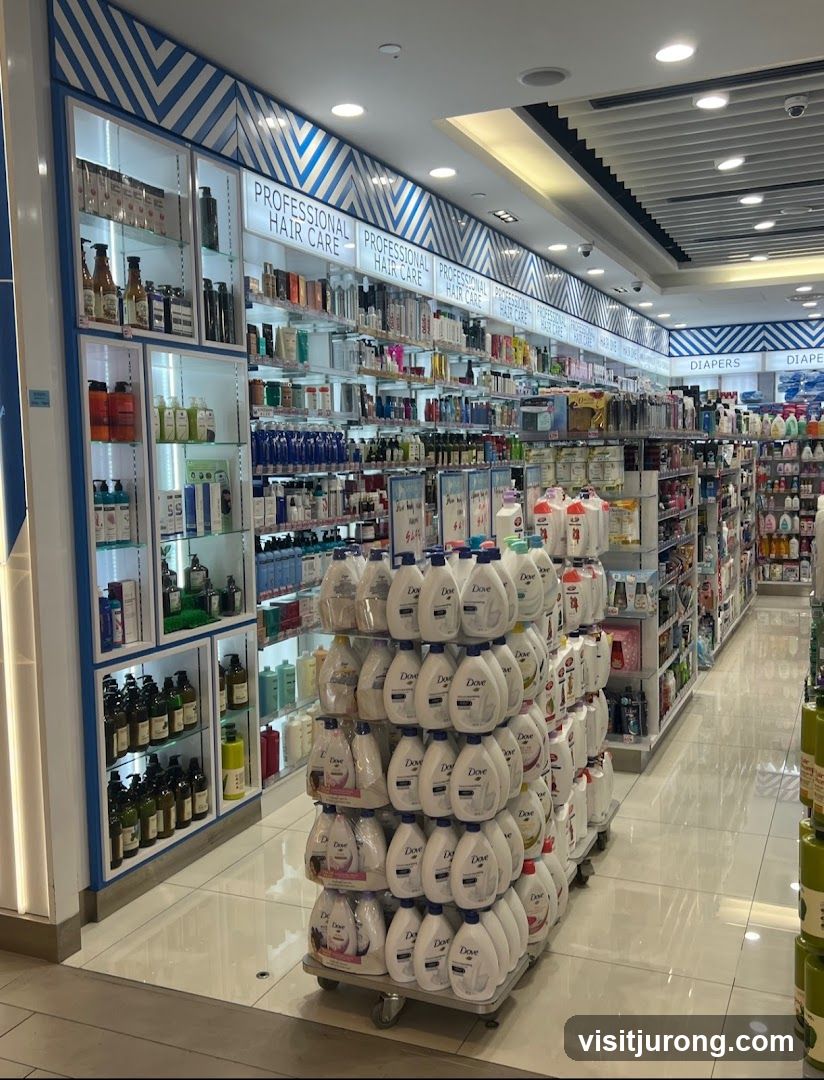 Health and Beauty Store Aisles