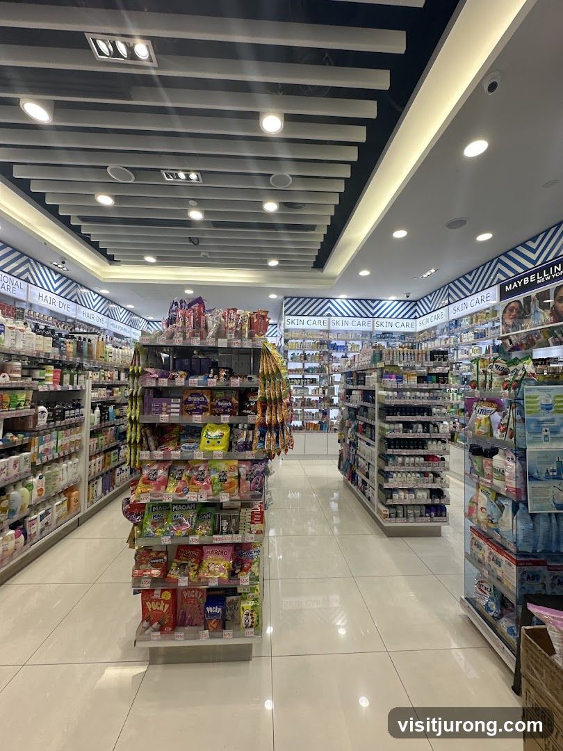 Aisle in a store