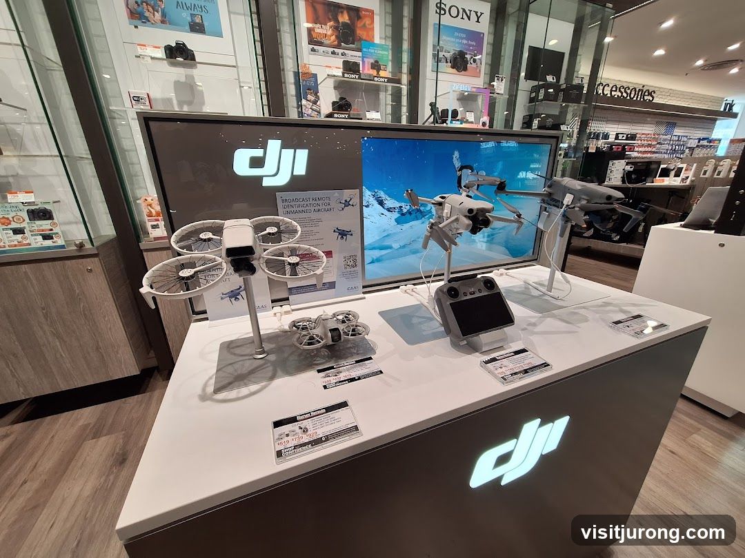 DJI Drones Display