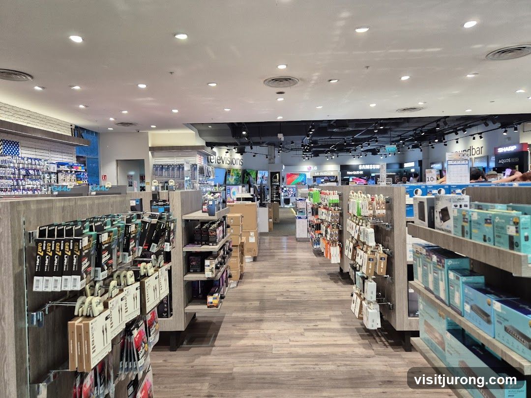 Electronics Store Interior