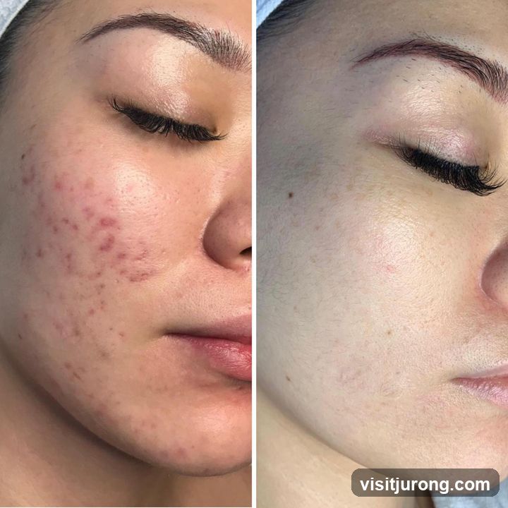 Acne Treatment Before and After
