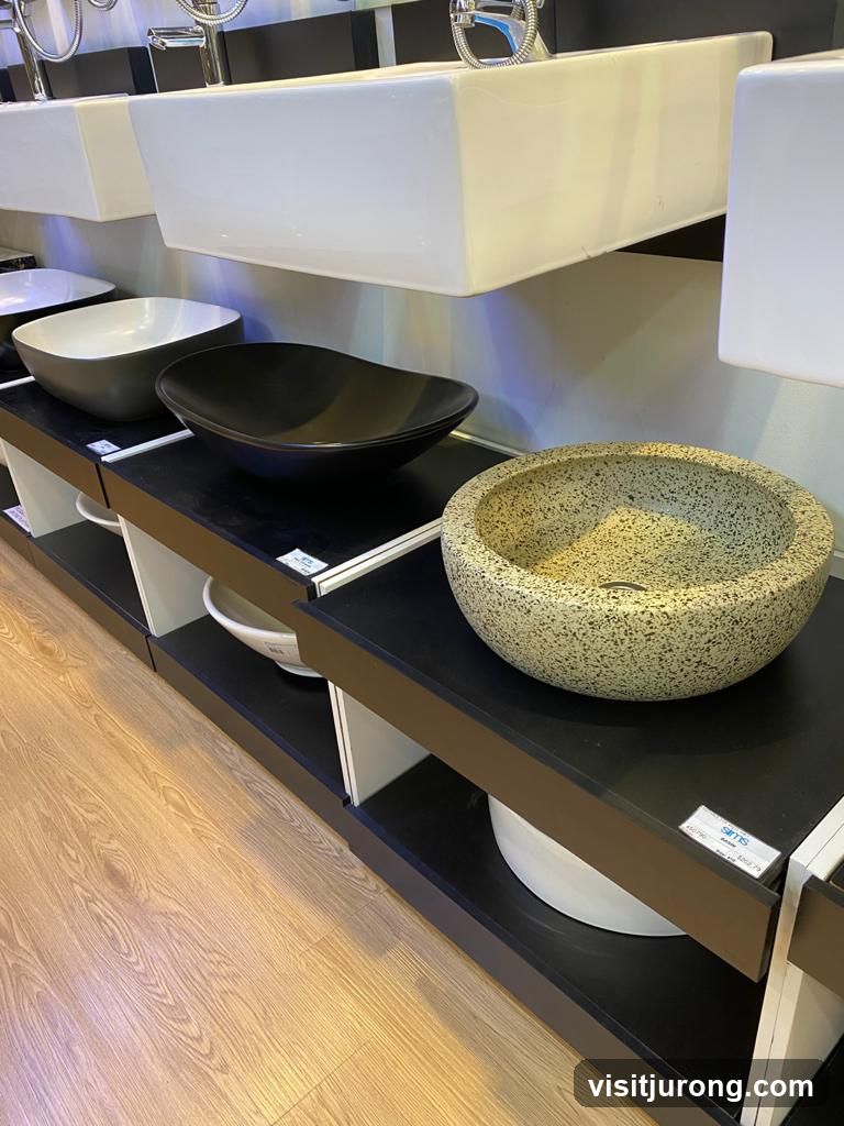 Bathroom Sinks Display