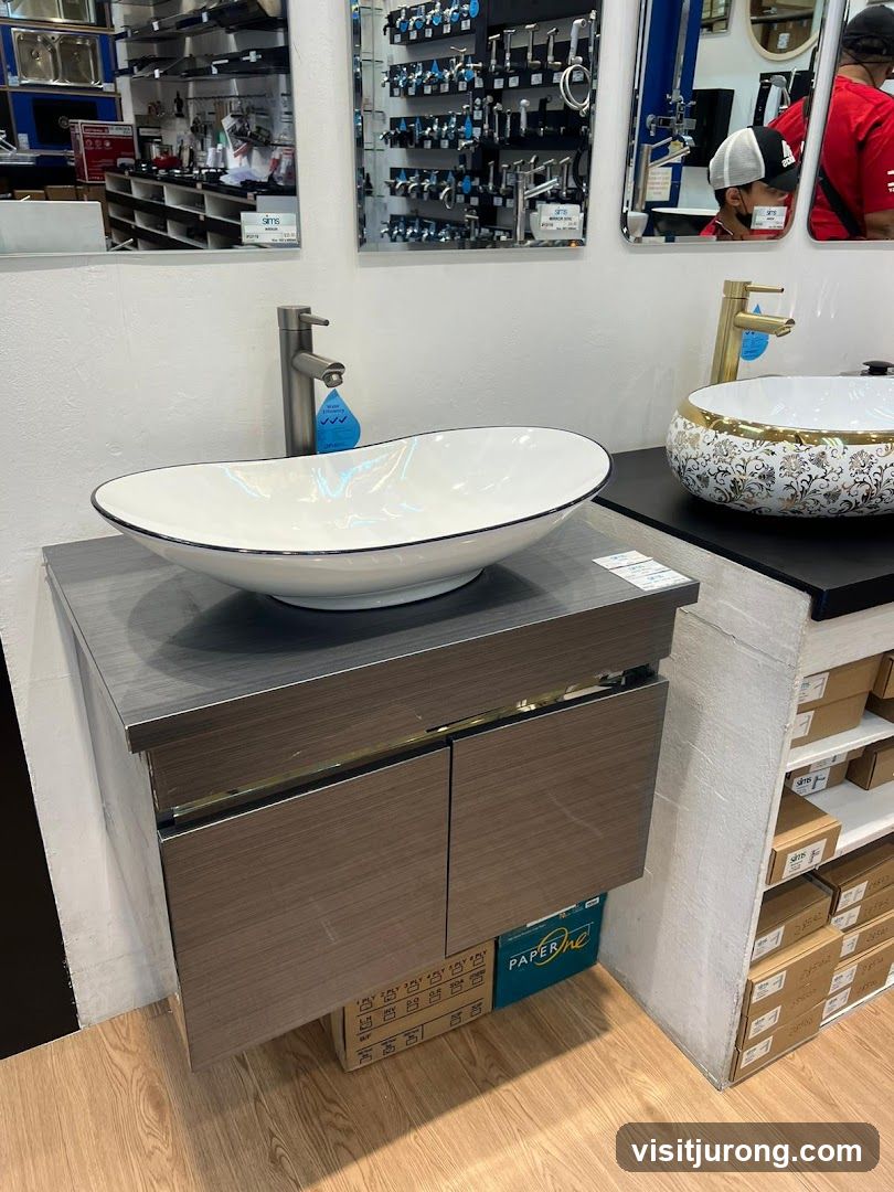 Bathroom Fixtures Display