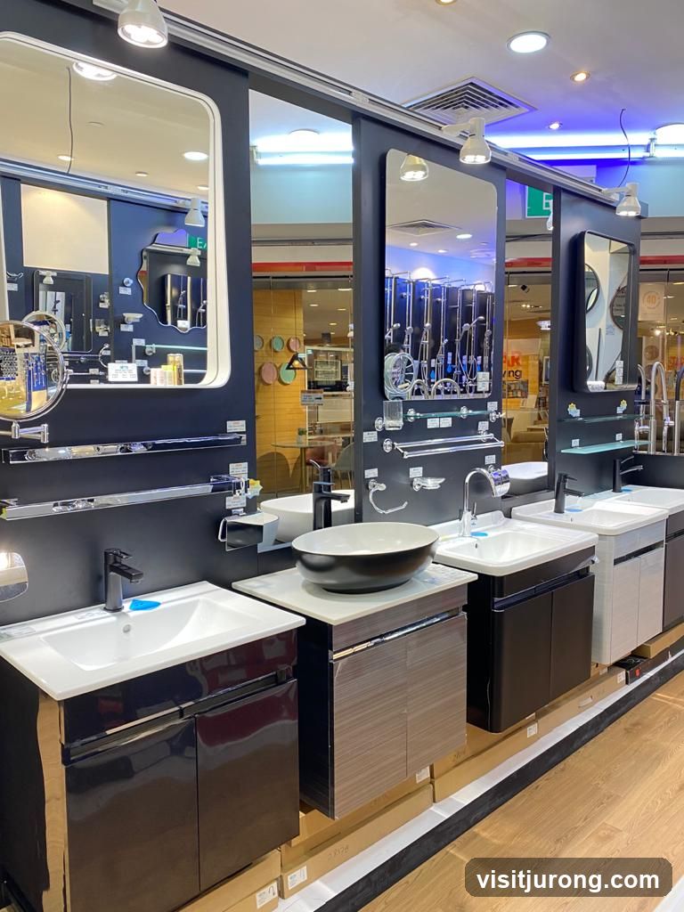 Bathroom Fixtures Display