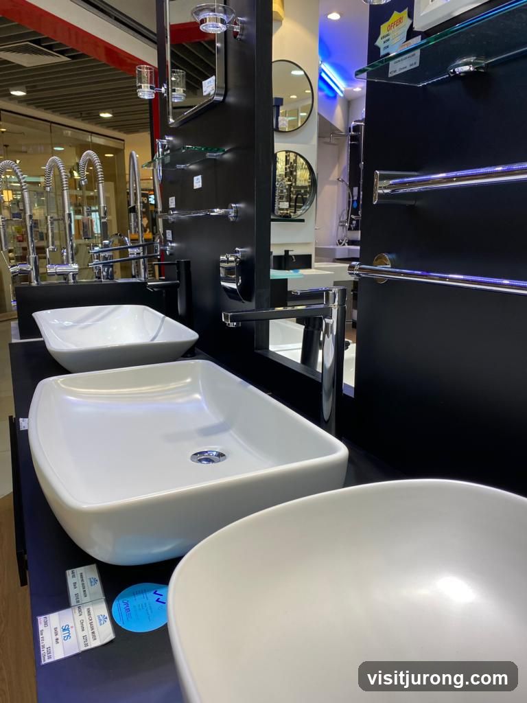 Bathroom Fixtures Display