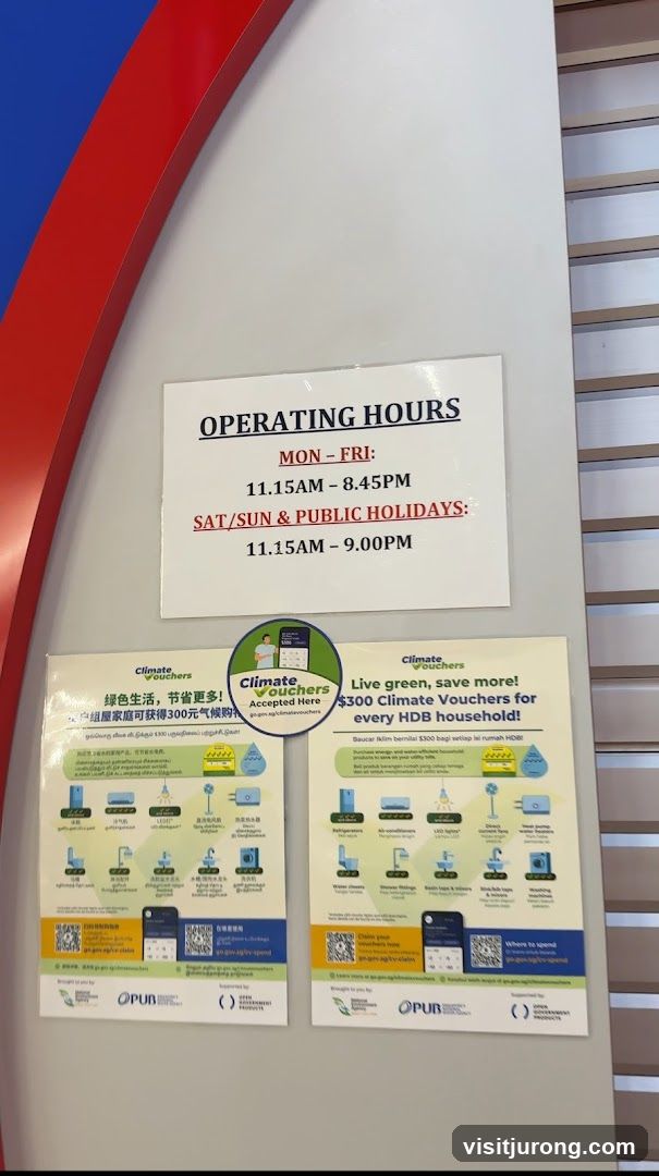 Operating Hours and Climate Vouchers Information