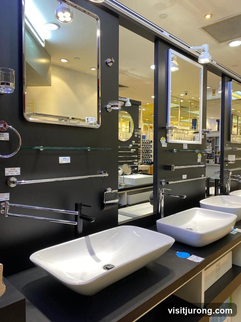 Bathroom Fixtures Display