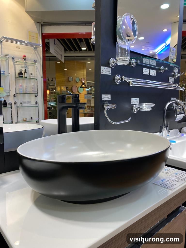 Bathroom Fixtures Display