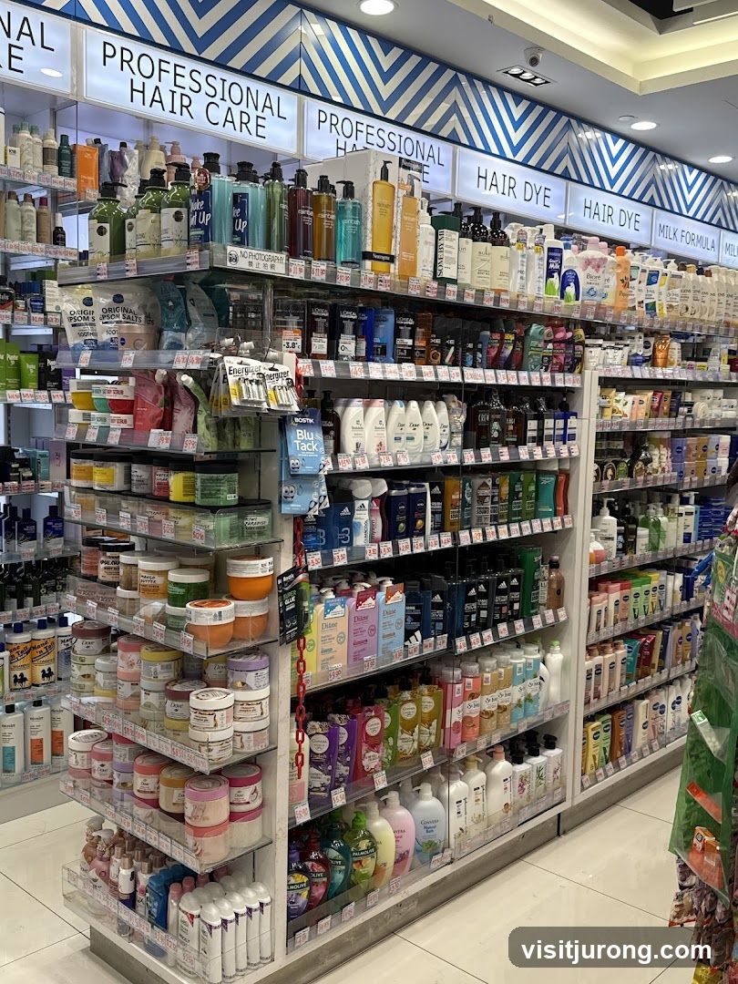 Health and Beauty Store Aisles