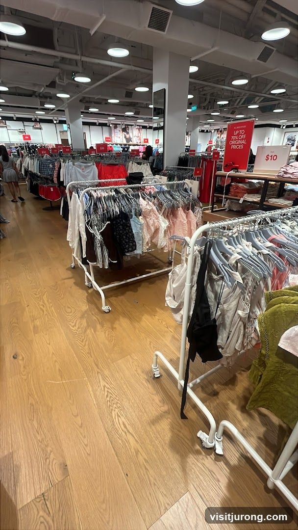 Clothing store sale
