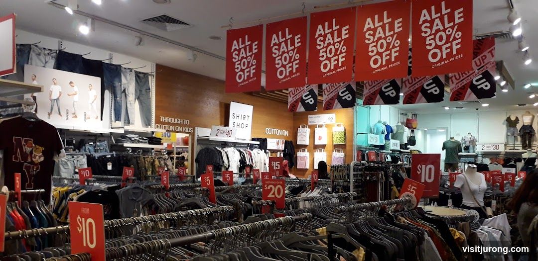Clothing store sale