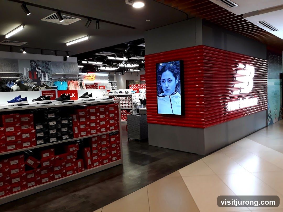 New Balance Store Interior