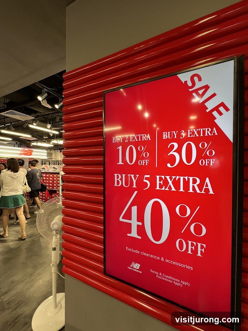 New Balance Sale Advertisement