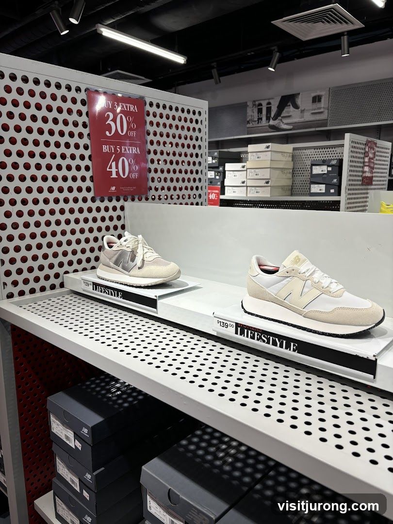 New Balance Store Display