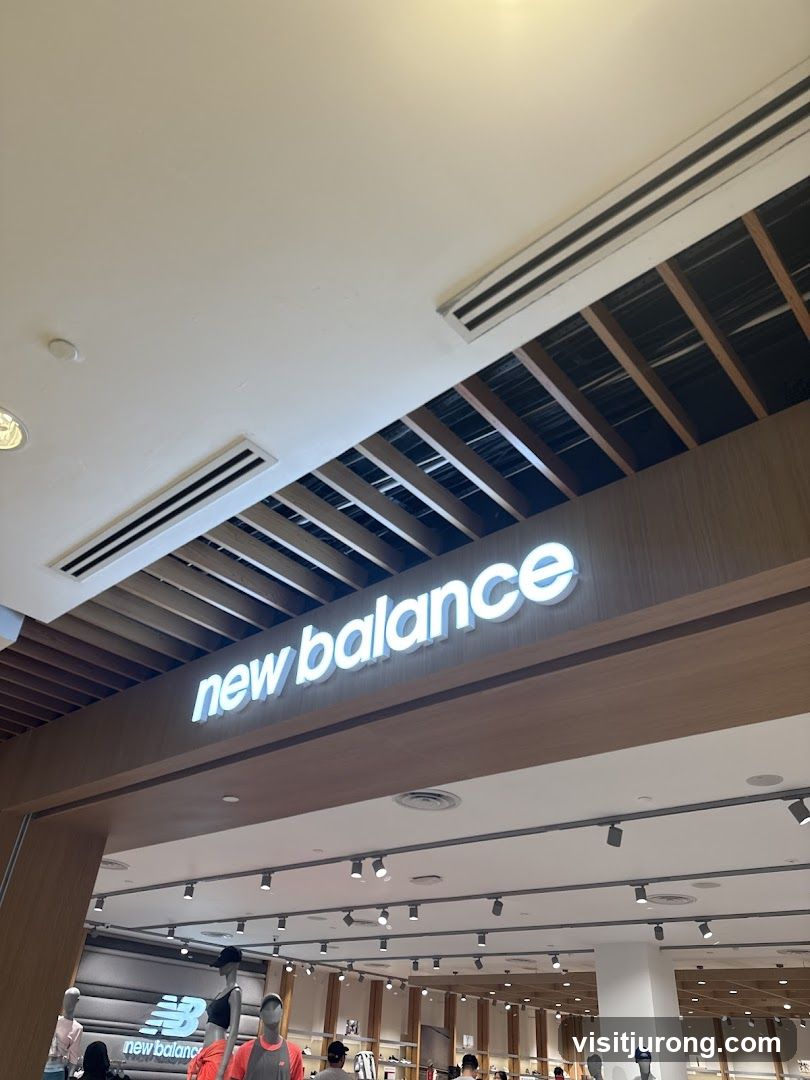 New Balance Store Entrance