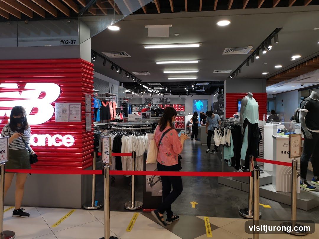 New Balance Store Interior